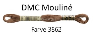 DMC Mouline Amagergarn farve 3862